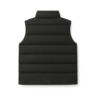 Puffer Vest RIGOR BLACK - RARU (1)