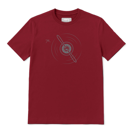 T-Shirt PROFERO BURGUNDY - 1