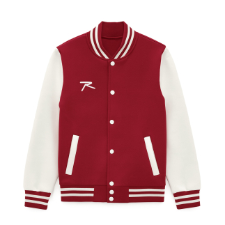 College Jacket MAGNUS BURGUNDY - RARU
