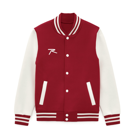 College Jacket MAGNUS BURGUNDY - 1