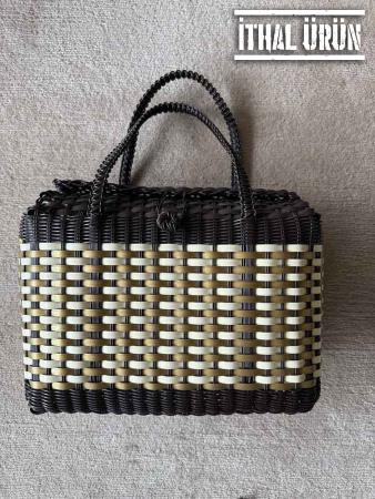 Mexican Handmade Crochet Bag BROWN - 1
