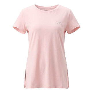 Raru Cotton O-Neck T-Shirt FUMUS Pink - RARU