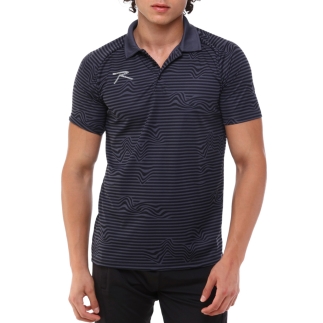Raru Polo T-Shirt FLUCTUS Anthracite - RARU