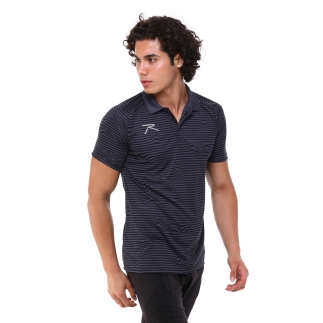 Raru Polo T-Shirt FLUCTUS Anthracite - RARU (1)
