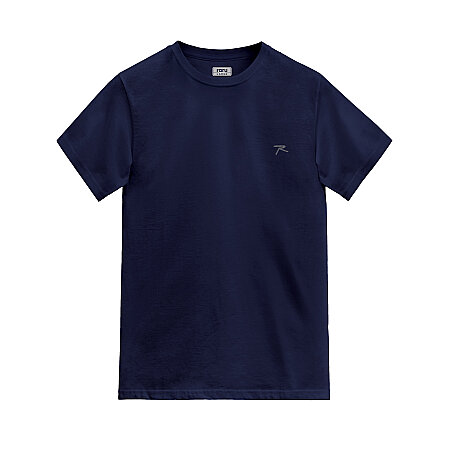 Raru Cotton T-Shirt VALERIAN Navy Blue - 1