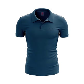 Spqr Polo T-Shirt SANCTUS Indigo - SPQR