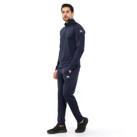 Raru Half-Zip Tracksuit ALTUS Navy Blue - 3