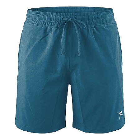 Raru Men's Woven Shorts PERDO Petrol Blue - 1