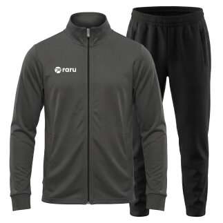 Full-Zip Tracksuit IMPELLO ANTHRACITE - RARU