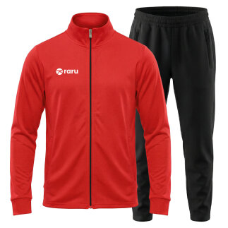 Full-Zip Tracksuit IMPELLO RED - RARU