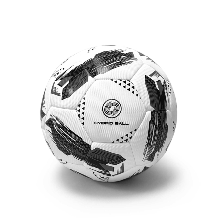 Hybrid Football Ball No.4 BLACK - 3