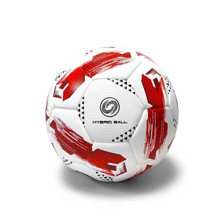 Hybrid Futsal Ball No.4 RED - 3