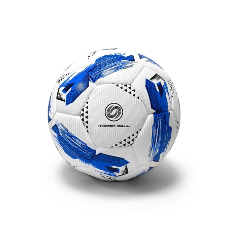 Hybrid Football Ball No.5 ROYAL BLUE - 3