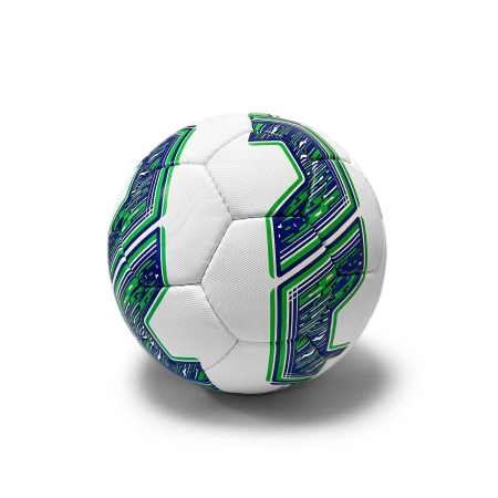 Hand Stitched Football Ball No.4 GREEN - 2