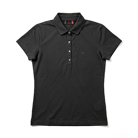 Kadın Polo T-Shirt LUCIDA SİYAH - 1