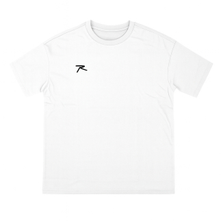 %100 Pamuk Oversize Basic T-Shirt LATUS BEYAZ - RARU