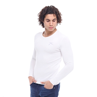 Baselayer Pamuk T-Shirt VESPER BEYAZ - RARU (1)