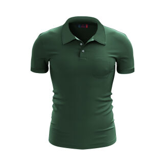 %100 Pamuk Cepli Polo T-Shirt PARATUS YEŞİL - RARU