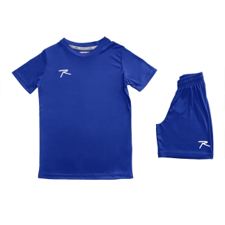 Raru Kid T-Shirt Shorts Takım PAULUS Saks Blue - RARU