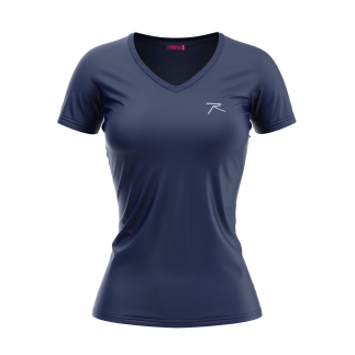 Raru Cotton T-Shirt MULIER Navy Blue - RARU