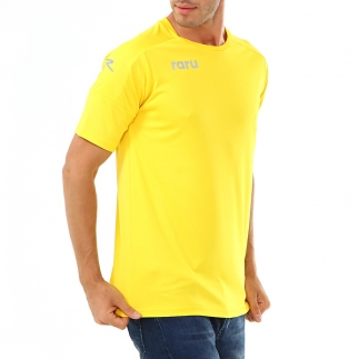 RARU - Raru Erkek Basic T-Shirt GRILLUS SARI