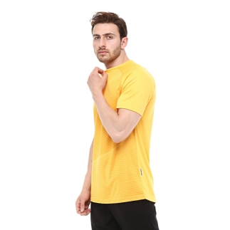 RARU - Raru Erkek Dijital Baskılı T-Shirt JUSTA ORANJ (1)