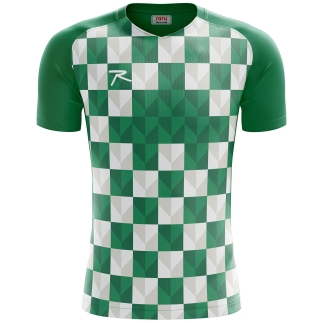 Raru Jersey T-Shirt QUADRUM Green - RARU