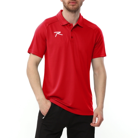 Raru Unisex Polo T-Shirt CERES KIRMIZI - 1