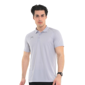 RARU - Raru Erkek Polo T-Shirt NOX GRİ (1)