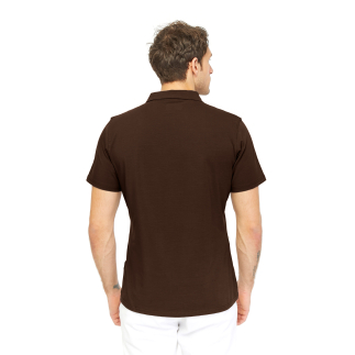 Polo T-Shirt OSTENDO KAHVE - RARU (1)