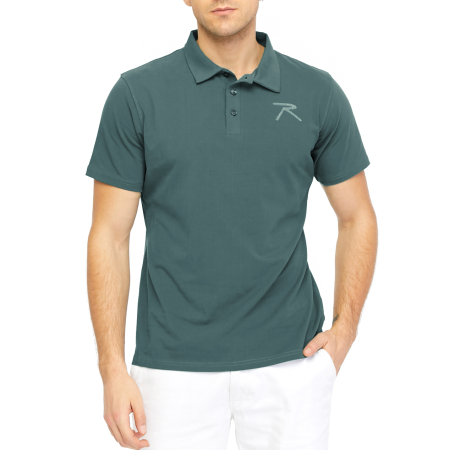 Polo T-Shirt OSTENDO PETROL - 1