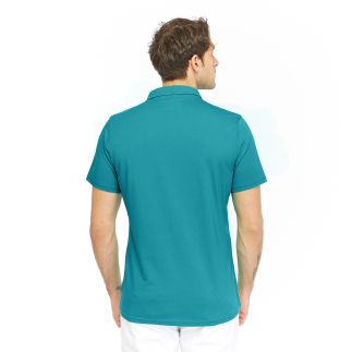 Polo T-Shirt OSTENDO TURKUAZ - RARU (1)