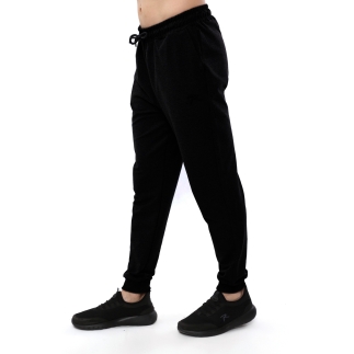 Ribanalı Sweat Pantolon SENTUS SİYAH - RARU (1)