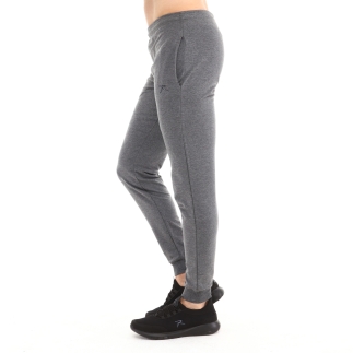Ribanalı Sweat Pantolon ZANG GRİ MELANJ - RARU