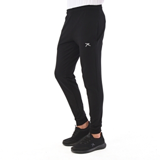 Raru Ribbed Sweat Pant ZANG Black - RARU