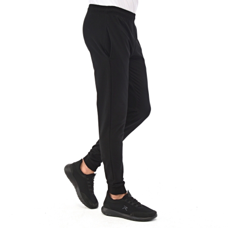 Ribanalı Sweat Pantolon ZANG SİYAH - 3