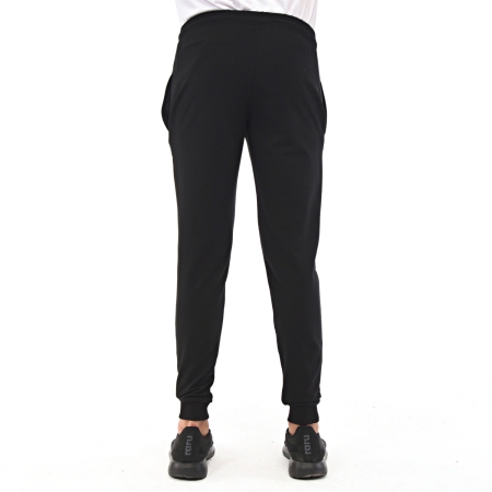 Ribanalı Sweat Pantolon ZANG SİYAH - 4