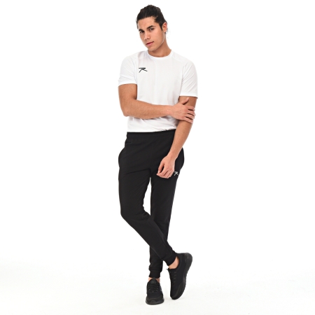 Ribanalı Sweat Pantolon ZANG SİYAH - 5