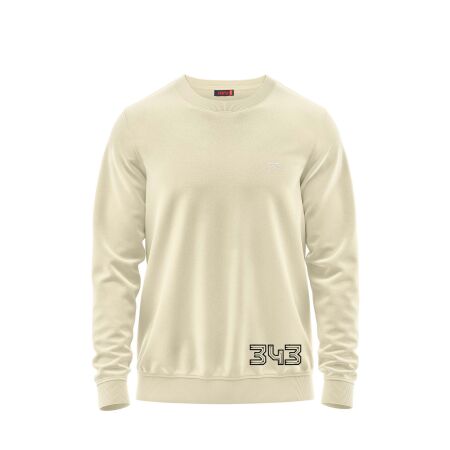 Raru x 343 DIGITAL Sweatshirt AUDAX EKRU - 1