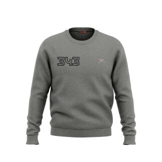 Raru x 343 DIGITAL Sweatshirt AUDAX GRİ MELANJ - R.SPQOR