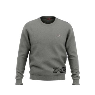 Raru x 343 DIGITAL Sweatshirt AUDAX GRİ MELANJ - R.SPQOR
