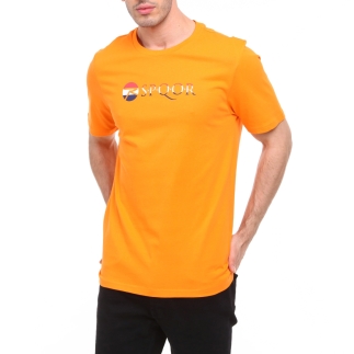 Raru S.P.Q.O.R %100 Cotton T-Shirt ARVE Orange - RARU