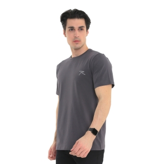 Raru Erkek %100 Pamuk T-Shirt GRAVIS ANTRASİT - 3