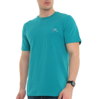 Raru Erkek %100 Pamuk T-Shirt GRAVIS MİNT - 1