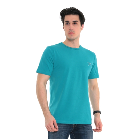 Raru Erkek %100 Pamuk T-Shirt GRAVIS MİNT - 3