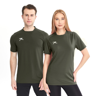 Raru Unisex T-Shirt VALDE KAHVERENGİ - RARU