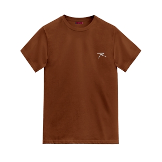 %100 Pamuk T-Shirt AGNITIO KAHVERENGİ - RARU