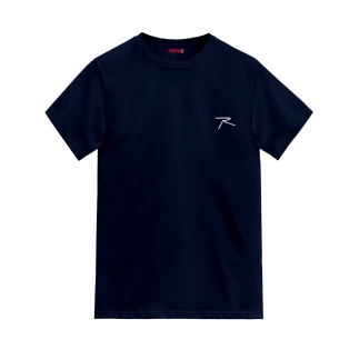 %100 Pamuk T-Shirt AGNITIO LACİVERT - RARU