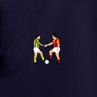 Raru x 343 DIGITAL %100 Pamuk T-Shirt AGNITIO LACİVERT - R.SPQOR (1)