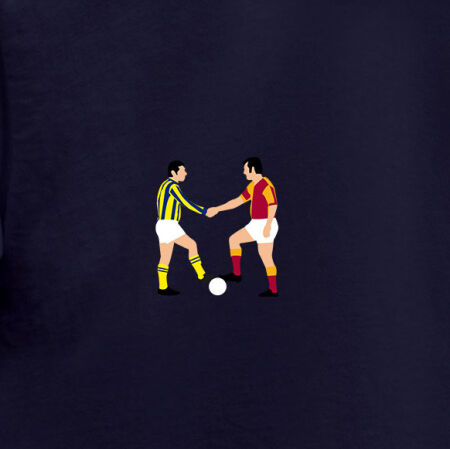 Raru x 343 DIGITAL %100 Pamuk T-Shirt AGNITIO LACİVERT - 2